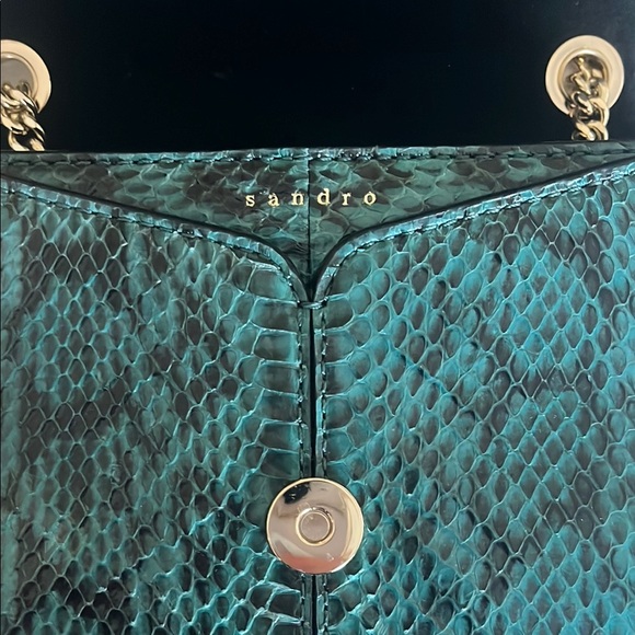 Sandro Paris Turquoise Snakeskin
Good condition - Picture 3 of 6